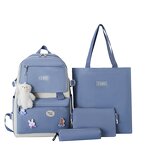 School Backpack Set Factory - OEM Wholesale Lightweight Canvas Cartoon