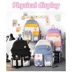 School Backpack Set Manufacturer - OEM Custom Four-Piece Waterproof Laptop
