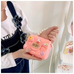 Coin Purse Factory - OEM Promotions Children's Candy Color Shoulder