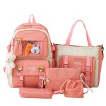 School Backpack Set Factory - OEM Wholesale Kawaii Nylon Canvas Large