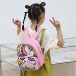 School Backpack Factory - OEM Custom Candy-Colored Oxford Cloth Unicorn