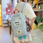 Women's Backpack Factory - OEM Custom Cute Cartoon Dog Nylon Casual