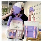 School Bags Set Factory - OEM Custom Kids Large Capacity Oxford Backpack