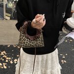 Bucket Bag Manufacturer - OEM Custom Women's Leopard Print Ruffle PU