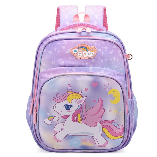 School Backpack Factory - OEM Direct Sales Unicorn Print Oxford Primary