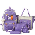 School Backpack Set Factory - OEM Wholesale Kawaii Nylon Canvas Large