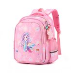 Children's Backpack Manufacturer - OEM Wholesale Mermaid Design Nylon Oxford