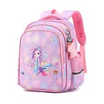 Children's Backpack Manufacturer - OEM Wholesale Mermaid Design Nylon Oxford