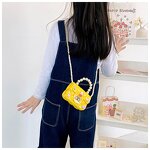 Coin Purse Factory - OEM Promotions Children's Candy Color Shoulder