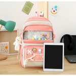 School Backpack Set Manufacturer - OEM Hot Sale Cartoon Pattern 5 Pieces