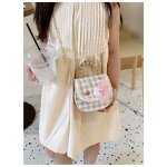 Coin Purse Manufacturer - OEM Wholesale Cute Plaid Style Girls Bag