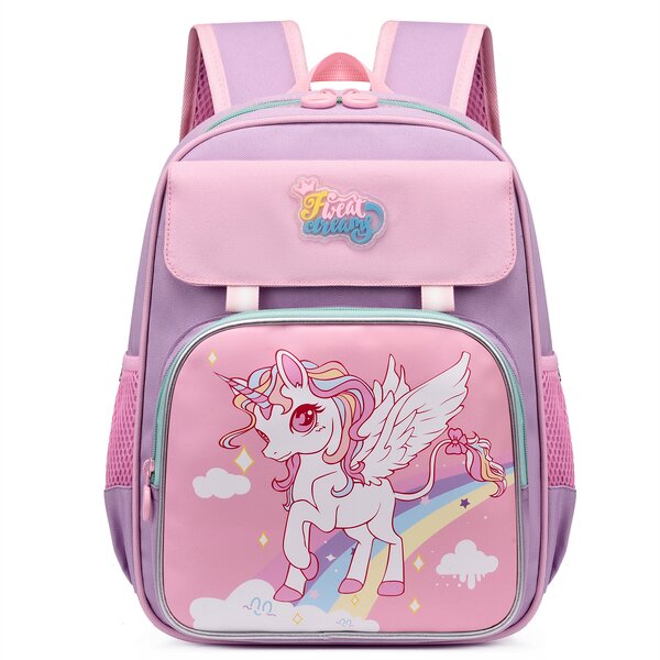 Student Backpack Manufacturer - OEM Custom Cute Unicorn Solid Color