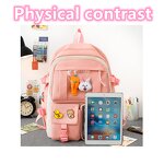 School Backpack Set Factory - OEM Hot Sale Pink Large Capacity Cartoon