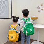 School Backpack Factory - OEM Hot Selling Solid Color Letter Print