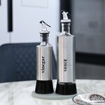 Stainless Steel Oil Bottle Factory - OEM Household Kitchen Leak-proof 200-300ml Glass