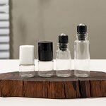 Clear Perfume Glass Roller Bottles Factory - OEM Empty 1-5ml Roll on for Essential Oil