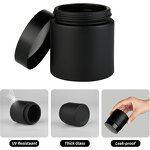 Airtight Tealight Glass Candle Holders Factory - OEM 4oz Matte Small Lanterns with Lids