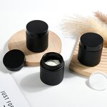 Airtight Tealight Glass Candle Holders Factory - OEM 4oz Matte Small Lanterns with Lids