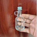 Small Wine Glass Bottle Factory - OEM 30-100ml Gallon Glass Growler Red Wine Jugs