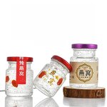 Honey Glass clear Jar Manufacturer - OEM 50-100ml Food Storage Container Bird Nest