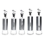 Stainless Steel Oil Bottle Factory - OEM Household Kitchen Leak-proof 200-300ml Glass