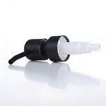 Stainless Steel Lotion Soap Dispenser Factory - OEM 24-410 28-400 Black UV Metal Pump