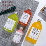 Glass Flask Manufacturer - OEM Hot Sale 150-500ml Juice Cold Brew Coffee