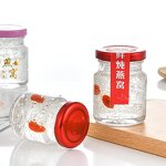 Honey Glass clear Jar Manufacturer - OEM 50-100ml Food Storage Container Bird Nest