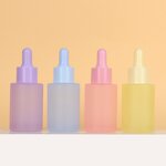 Colorful Frost Glass Dropper Factory - OEM for 30ML Bottles Luxury Essential Oil