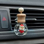 Christmas Car Hanging Air Freshener Manufacturer - OEM Vent Clip Glass Diffuser 10ml