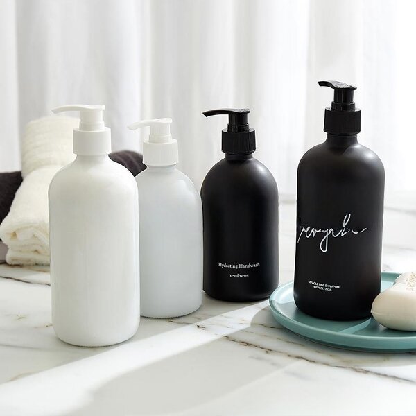 Amber Frosted Boston Bottle Factory - OEM Factory 8-16oz Matte Black White Blue Round