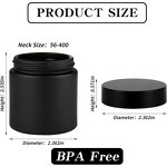 Airtight Empty Tealight Glass Candle Holders Manufacturer - OEM 4oz Matte Small with Aluminum