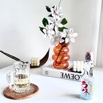 Nordic Creative Glass Vase Manufacturer - OEM Cylinder Decor Centerpiece Small Mini