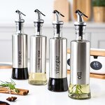 Kitchen Condiment Dispensers Factory - OEM 200-500ml Glass Bottles for Cooking Wine