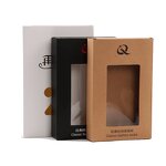 Square Gift Packaging Kraft Cardboard Box Manufacturer - OEM Custom Printing with Window