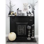 Matte Black Boston Round Glass Bottles Manufacturer - OEM 16oz 500ml Milk Bottle for Candle