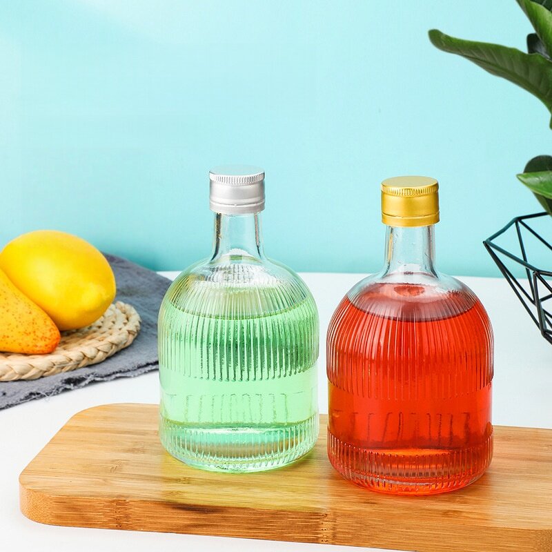 Glass Bottle with Sealing Lid Manufacturer - OEM Wholesale High Quality 375ml Custom