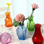 Luxury Glass Table Vases Factory - OEM Decoration Flower Bottle Transparent Bud Wedding