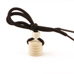 Round Five Thread Perfume Bottle Wooden Cap Factory - OEM Cover for Car Perfume Glass