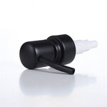 Stainless Steel Lotion Soap Dispenser Factory - OEM 24-410 28-400 Black UV Metal Pump