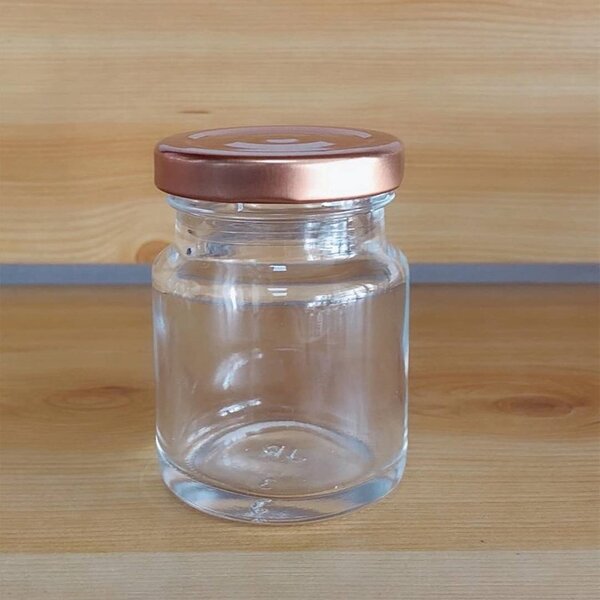 Honey Glass clear Jar Manufacturer - OEM 50-100ml Food Storage Container Bird Nest