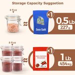 Small Airtight Glass Jars Manufacturer - OEM 8oz 250ml Food Storage Jar Round Mini
