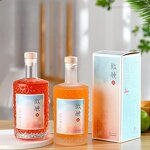 Glass Liquor Bottle with Wooden Cork Factory - OEM Custom Label 500ml Tequila Vodka