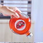 Glass Beverage Bottle Factory - OEM Food Grade Flat Packaging 50-500ml with Metal Cap