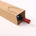 Custom Wine Box Manufacturer - OEM Factory Eco-friendly Elegant Single Packaging Box