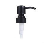 Stainless Steel Lotion Soap Dispenser Factory - OEM 24-410 28-400 Black UV Metal Pump