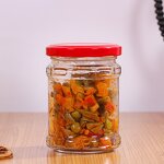 Laoganma Glass Chili Sauce Jar Factory - OEM 200-280ml Pickled Vegetables with Cover