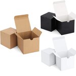 White Black Kraft Paper Cardboard Box Manufacturer - OEM Easy Open End Cosmetic Packaging