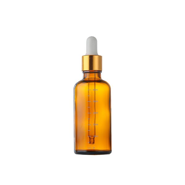 Rubber Head Dropper Amber Glass Bottle Manufacturer - OEM 5-100mL Cosmetic Essential Oil