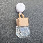 Square Car Perfume Diffuser Bottle Manufacturer - OEM Empty 8ml with Easy-to-pull Buckle